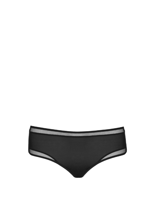 La Perla Jazz Time Lace And Tulle Boy-short Briefs In Black | ModeSens