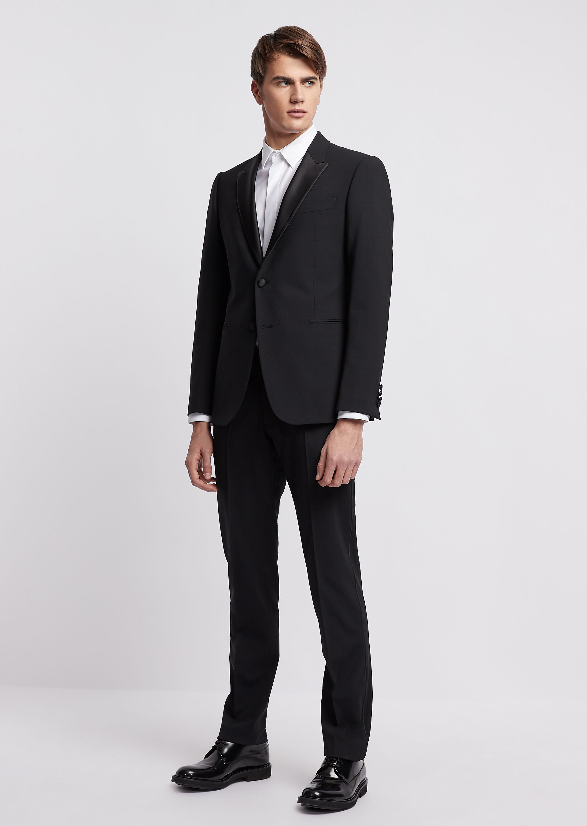 Emporio Armani Tuxedos - Item 49452901 In Black | ModeSens