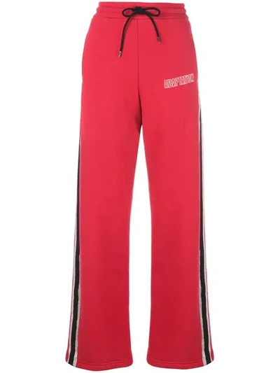 Adaptation Side Stripe Track Trousers In Red