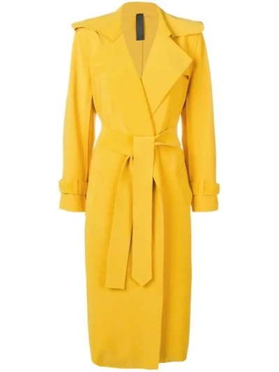 Norma Kamali Robe Coat - Yellow