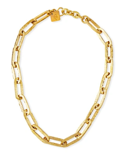 Ashley Pittman Dini Bronze-link Necklace