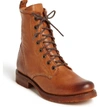 Frye Veronica Combat Boot In Whiskey