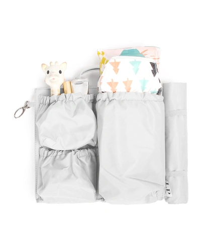 Totesavvy Mini Diaper Bag Organizer Insert In Gray
