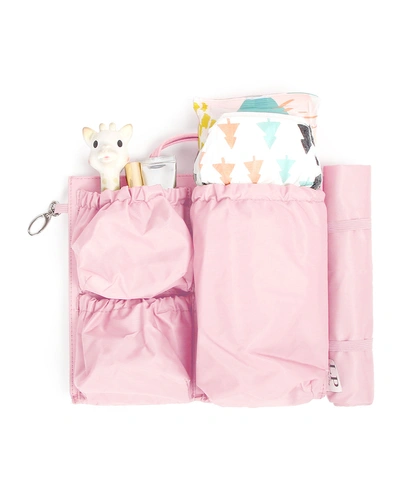 Totesavvy Mini Diaper Bag Organizer Insert In Blush