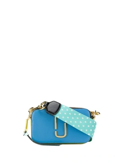 Marc Jacobs Snapshot Colorblock Camera Bag In Azure