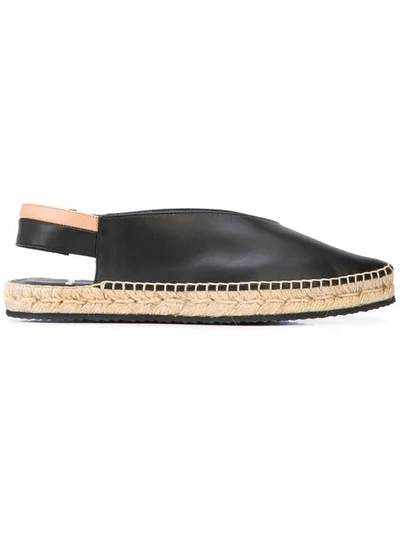 Pierre Hardy Alpha Slingback Espadrilles - Black