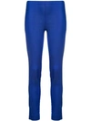 P.a.r.o.s.h Slim-fit Trousers In Blue