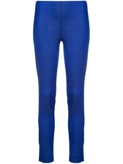 P.a.r.o.s.h Slim-fit Trousers In Blue