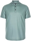 Giorgio Armani Basic Polo Shirt In Green