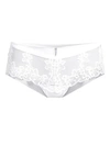 Simone Perele Saga Floral Lace Boyshorts In Topaz Beige