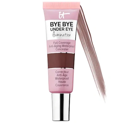 It Cosmetics Bye Bye Undereye Illumination Full Coverage Anti-aging Waterproof Concealer 45.5 Deep Ebony 0.40 oz/