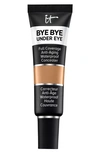 It Cosmetics Bye Bye Under Eye Full Coverage Anti-aging Waterproof Concealer 40.0 Deep Tan 0.40 oz/ 12 ml In 40.0 Deep Tan W