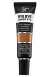 It Cosmetics Bye Bye Under Eye Full Coverage Anti-aging Waterproof Concealer 43.0 Deep Honey 0.40 oz/ 12 ml In 43.0 Deep Honey W