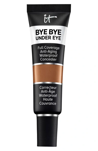 It Cosmetics Bye Bye Under Eye Full Coverage Anti-aging Waterproof Concealer 43.0 Deep Honey 0.40 oz/ 12 ml In 43.0 Deep Honey W