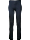 P.a.r.o.s.h Skinny Trousers In Blue