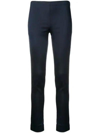 P.a.r.o.s.h Skinny Trousers In Blue