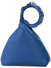 Elena Ghisellini Top Handle Mini Bag In Blue