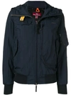 Parajumpers Hooded Jacket In Blue