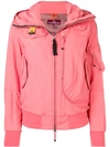 Parajumpers Hooded Jacket In Pink