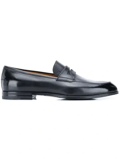 Bally Webb Loafers In Black