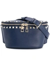 Valentino Garavani Rockstud Belt Bag In Blue