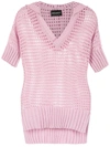 Andrea Bogosian Knitted Top - Pink