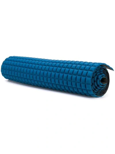 No Ka'oi Padded Yoga Mat In Blue