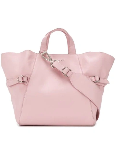 Orciani Lotus Tote In Pink