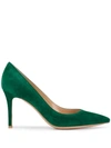 Gianvito Rossi Pointed Toe Pumps In Green