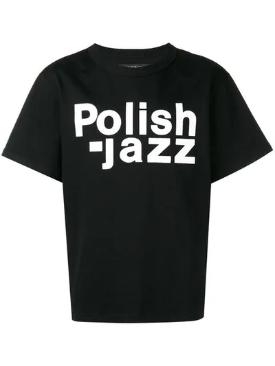 Misbhv Polish Jazz T-shirt In Nero