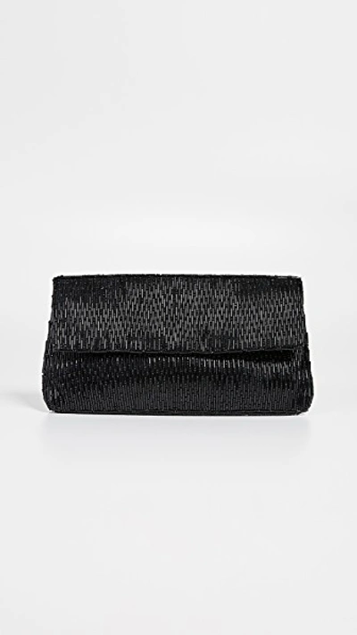 Santi Beaded Clutch In Black