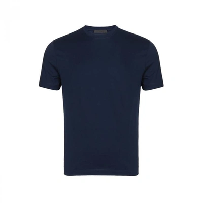 Logo Embroidered T-shirt In Navy