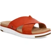 Ugg 'kari' Sandal In Red Rock Leather