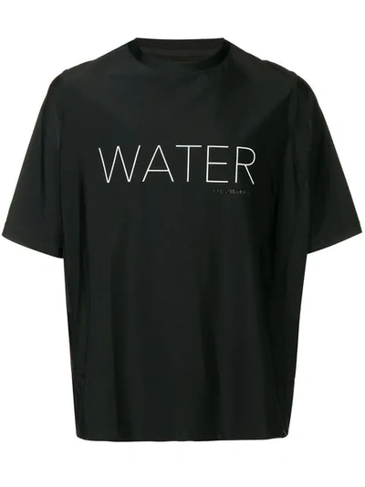 Fumito Ganryu Water T-shirt In Black