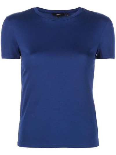 Theory Plain T In Blue