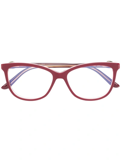 Cartier C Décor Glasses - Red In 红色