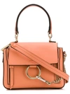 Chloé Faye Day Shoulder Bag In Neutrals