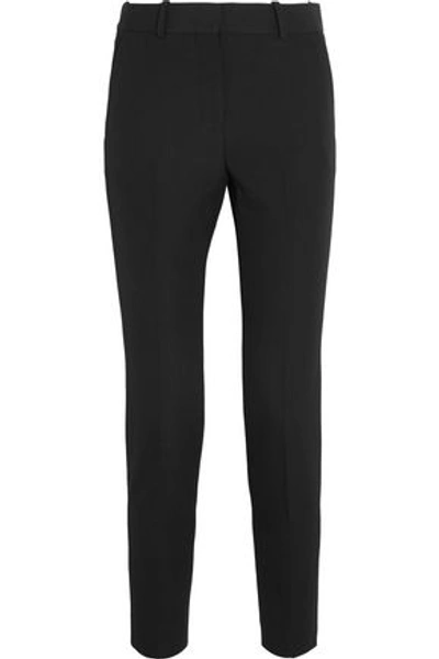 Givenchy Woman Grain De Poudre Wool Slim-leg Pants Black