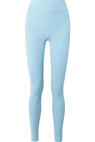 All Access Center Stage Stretch Leggings In Sky Blue