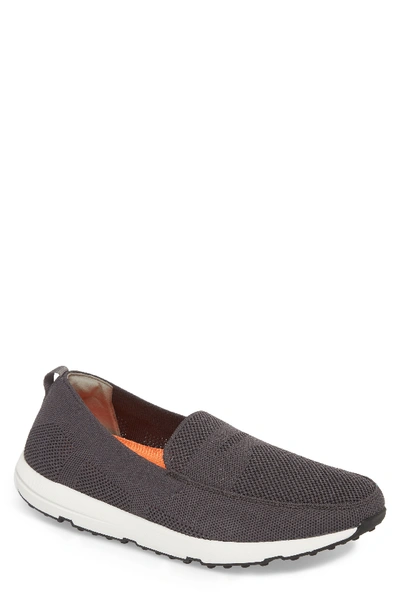 SWIMS Breeze Leap Knit Penny Loafers Swims Breeze Leap Knit Penny Navy/White/Black main image 2