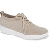 Fitflop F-sporty Uberknit(tm) Sneaker In Dark Taupe Mix Fabric