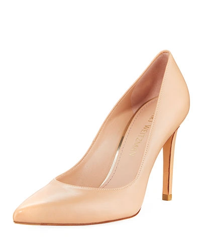 Stuart Weitzman Leigh 95mm Patent Leather Pumps