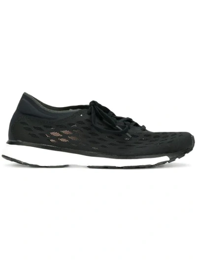 Adidas By Stella Mccartney Adizero Adios Mesh Running Sneakers In Black