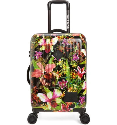 Herschel Supply Co Small Trade 23-inch Rolling Suitcase - Black In Jungle Hoffman