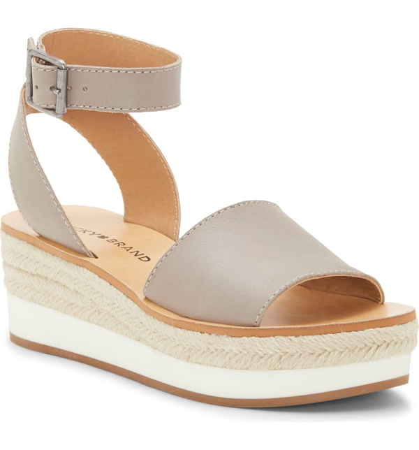 lucky brand joodith platform wedge