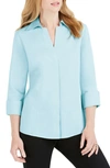 Foxcroft Fitted Non-iron Shirt In Oasis