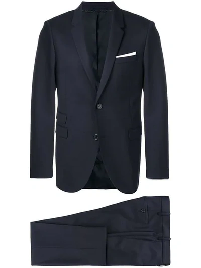 Neil Barrett Slim Fit Two In Blue