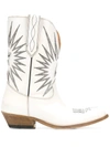 Golden Goose Deluxe Brand Wish Star Low Boots - White