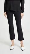 Vince Crop Flare Leggings In Black