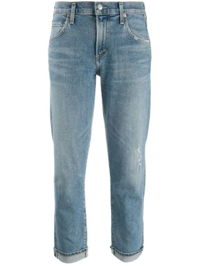 Citizens Of Humanity Emerson Ankle Boyfriend Jeans In Blue